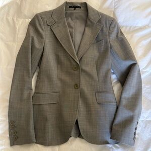 Theory Wool Light Gray Women's Suit